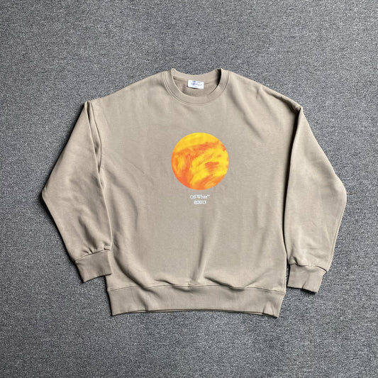 OFF WHITE VENUS CREWNECK TAN