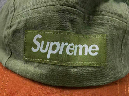 Supreme Suede Visor Camp Cap Light Olive