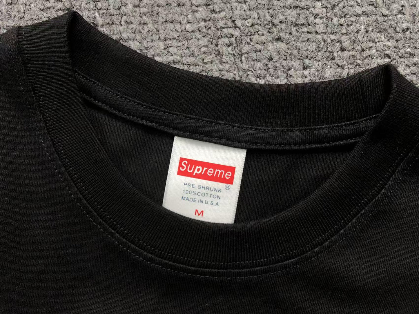 SUPREME SHEARS TEE BLACK