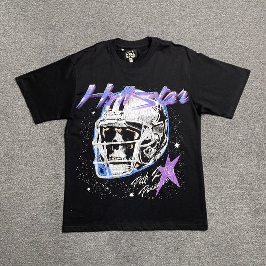 HELLSTAR DALLAS COWBOY HELMET TEE BLACK