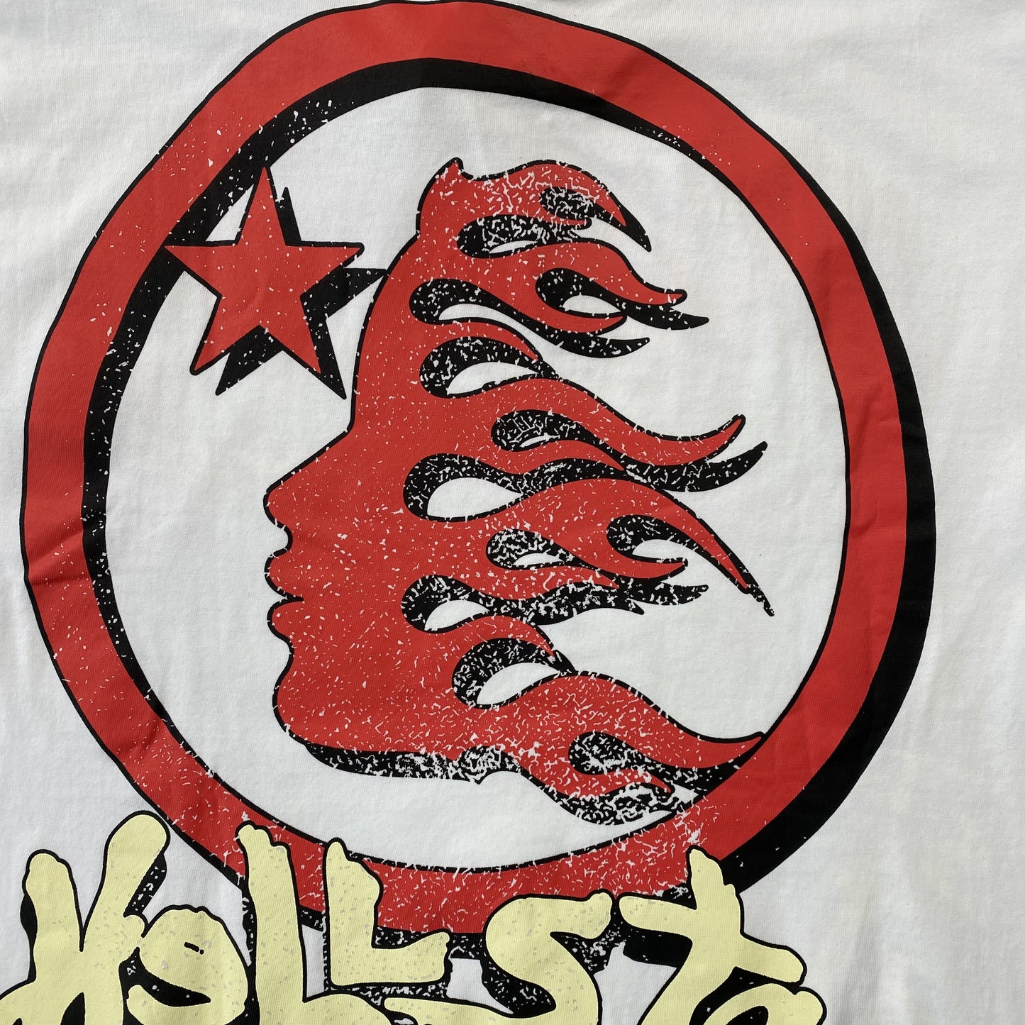 HELLSTAR HEAVEN ON EARTH TEE WHITE