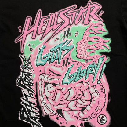 HELLSTAR NO GUTS NO GLORY TEE BLACK