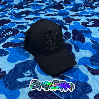 Gorra Amiri MA Brillos Negra/Negra