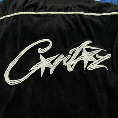 Campera Corteiz Velvet Negra L-XL