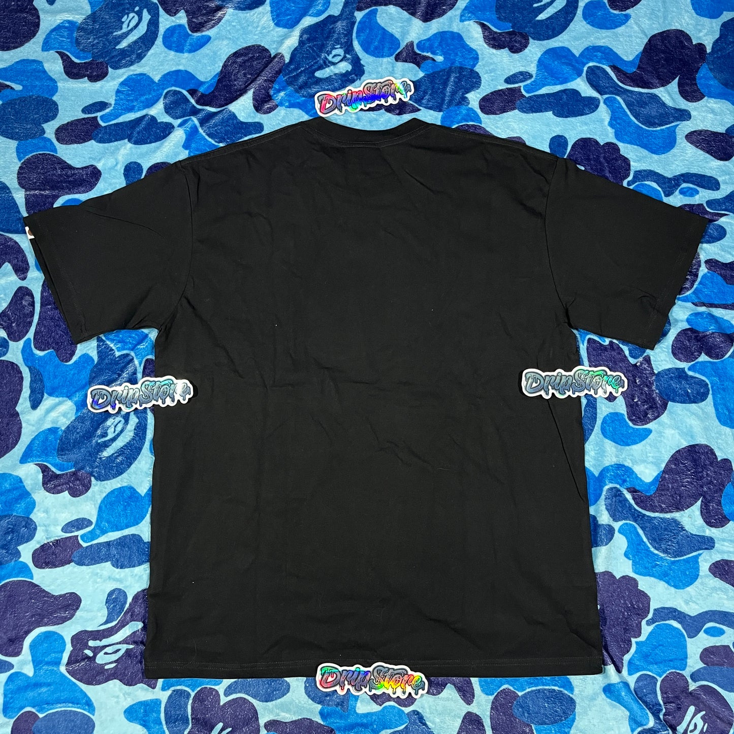 Remera Bape x Burberry Negra XXL