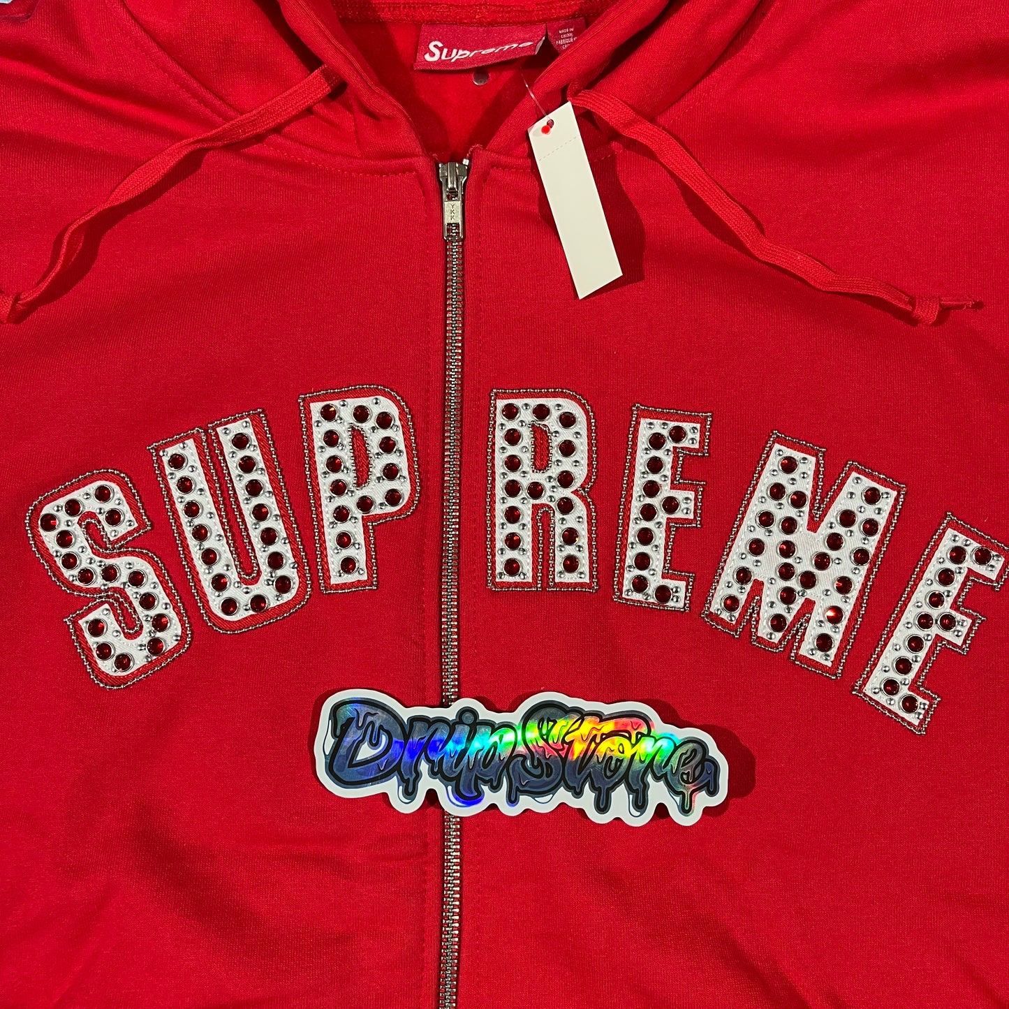 Supreme b.b. Simon Zip Up Jacket Red