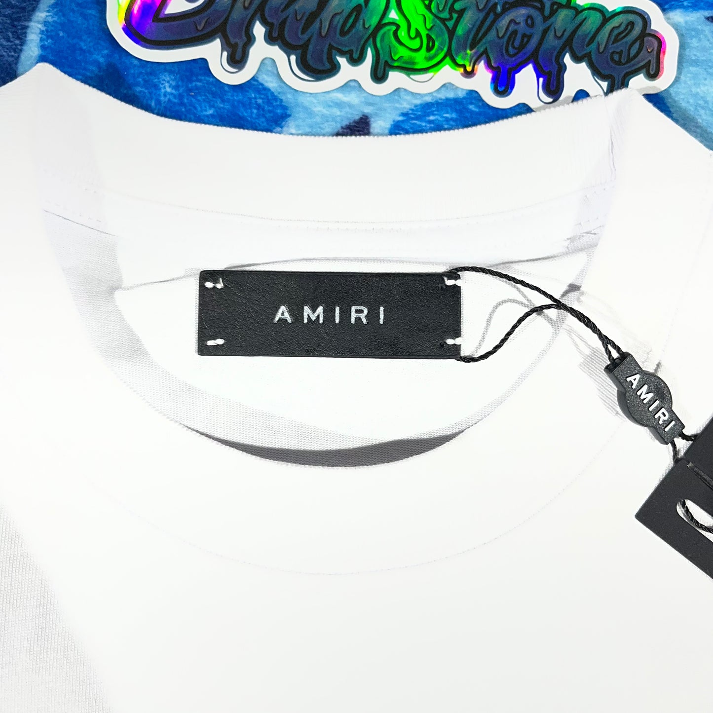 Remera Amiri Collegiate Blanca L