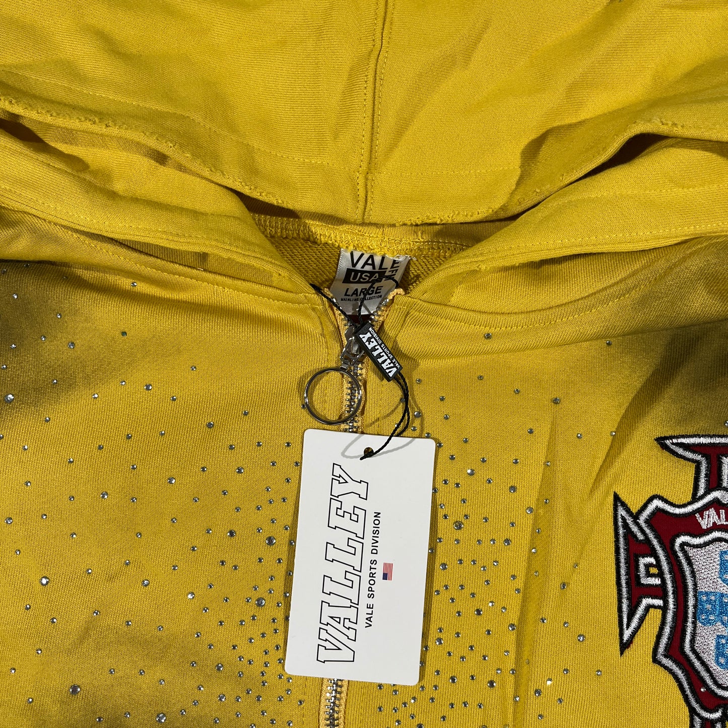 Vale Forever Sun Clustered Zip Up Yellow
