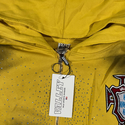Vale Forever Sun Clustered Zip Up Yellow