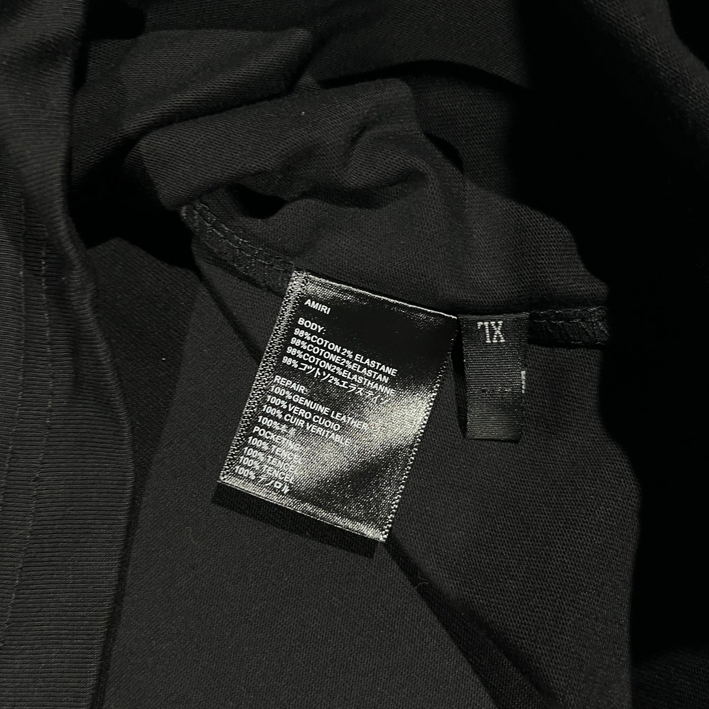 Remera Amiri Flocked Hockey Skater XL