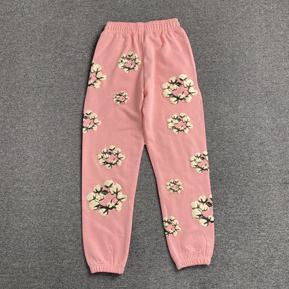 DENIM TEARS X CPFM CACTUS TEARS WREATH PANTS PINK