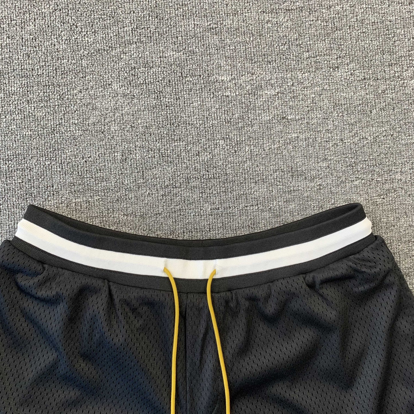 RHUDE SHORTS BLACK