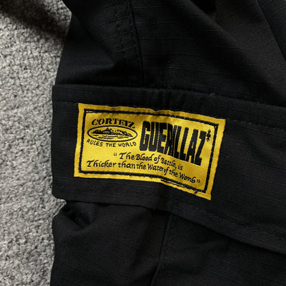 CORTEIZ 5 STARZ GUERILLAZ CARGO PANT BLACK