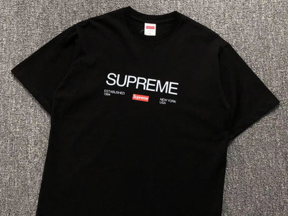 SUPREME EST. 1994 TEE BLACK