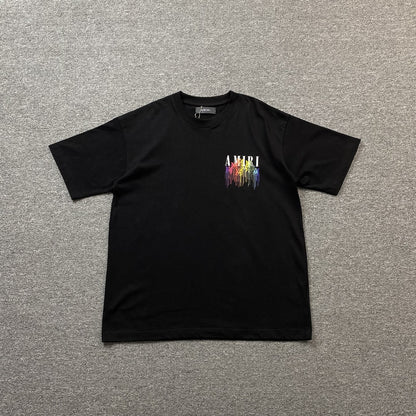 AMIRI MA DRIP COLLAGE TEE BLACK