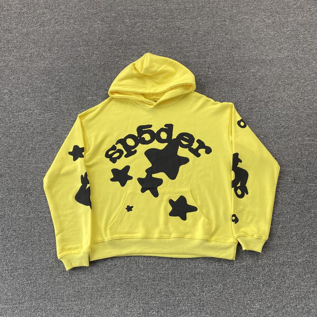 SP5DER BELUGA HOODIE GOLD