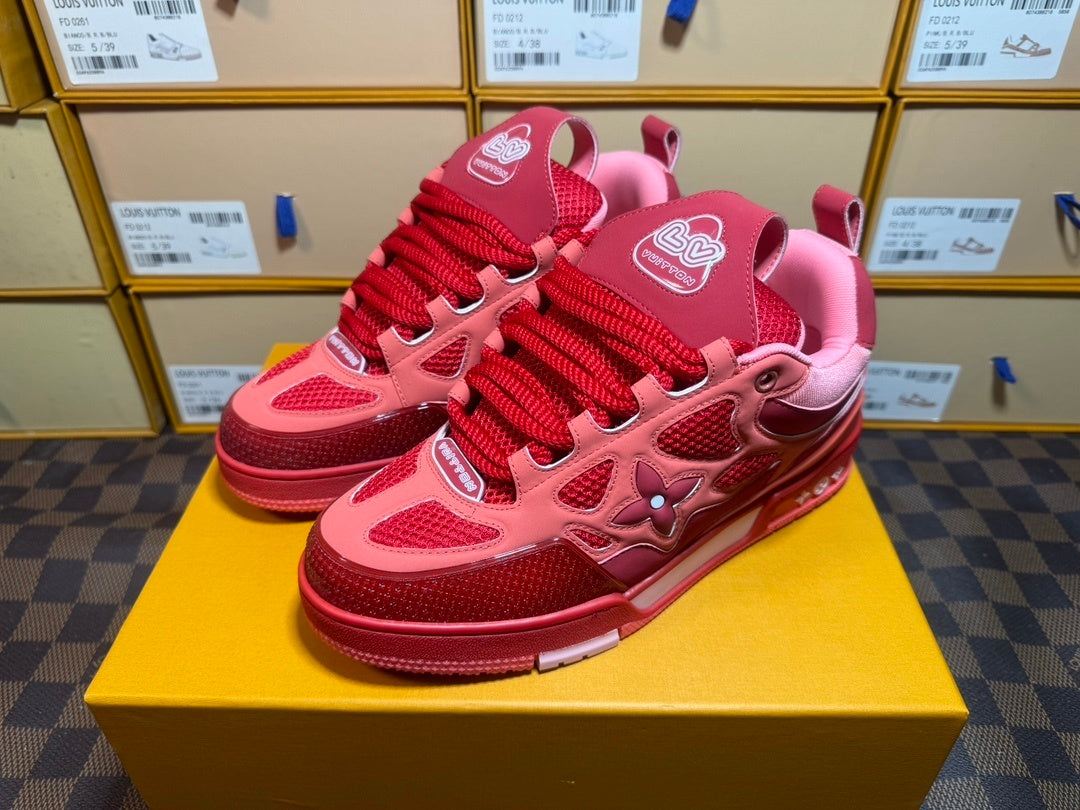 Louis Vuitton Skate Sneaker Red
