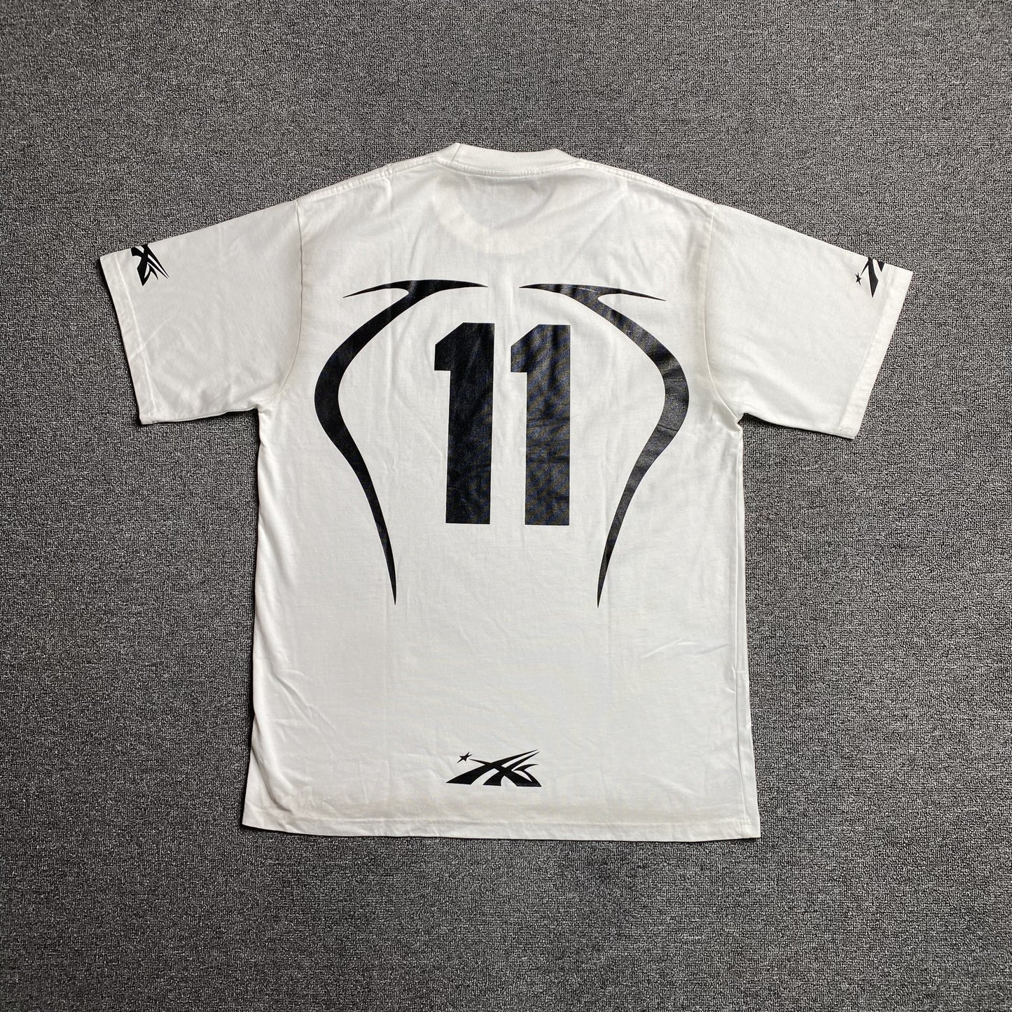 HELLSTAR WARM UP TEE WHITE