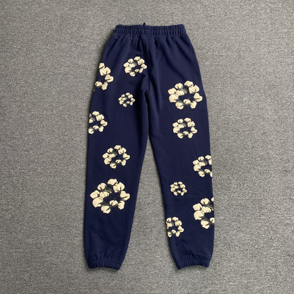 DENIM TEARS X CPFM CACTUS TEARS WREATH PANTS NAVY