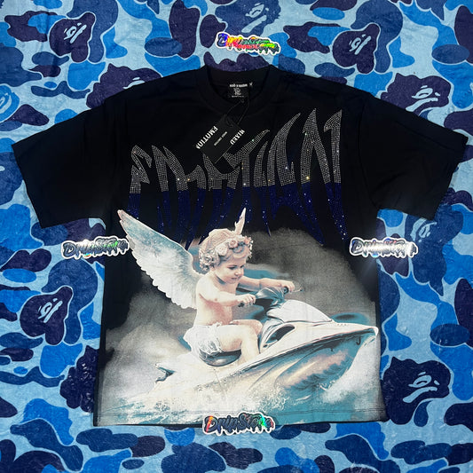 Remera Mixed Emotion Jetsky Negra XL