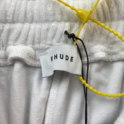 RHUDE SHORTS WHITE