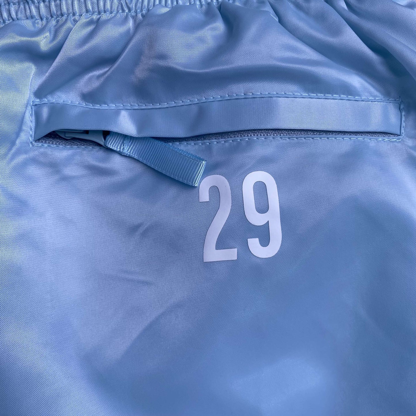 Supreme Satin Track Pants Light Blue