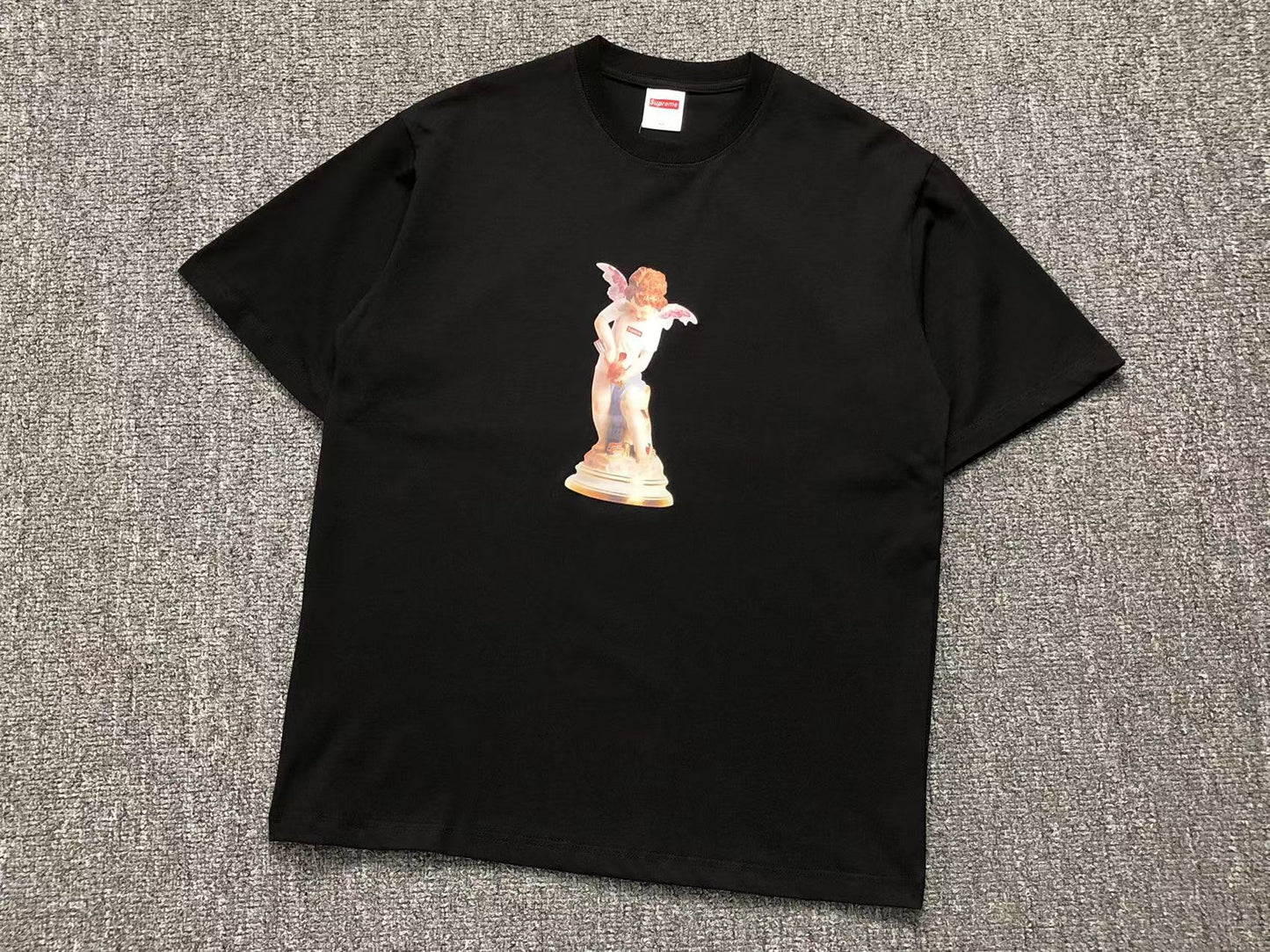 SUPREME CUPID TEE BLACK