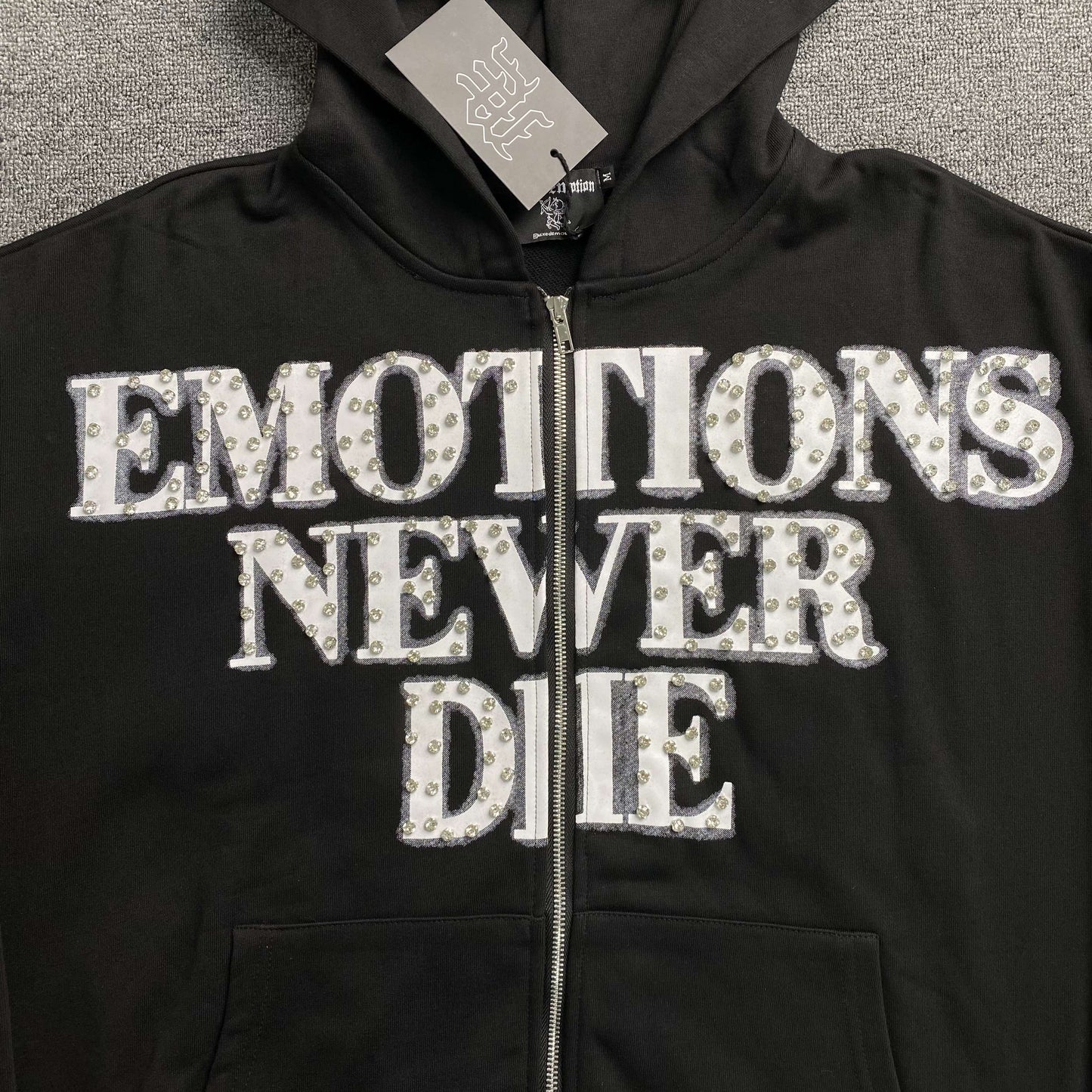 Mixed Emotion End Jacket Black