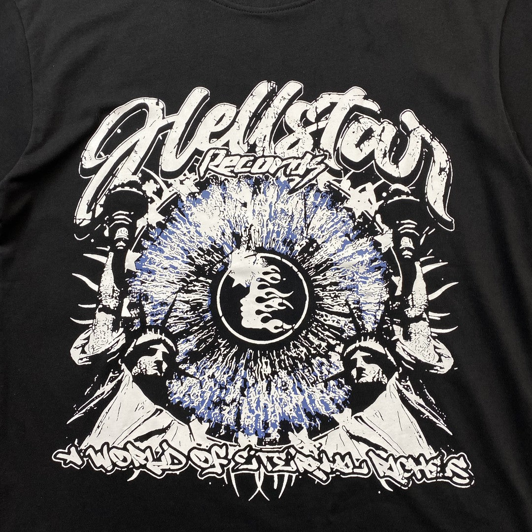 HELLSTAR THE WORLD IS YOURS TEE BLACK