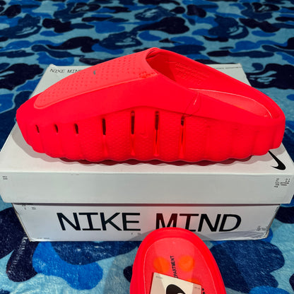 Nike Mind 001 Slide Solar Red