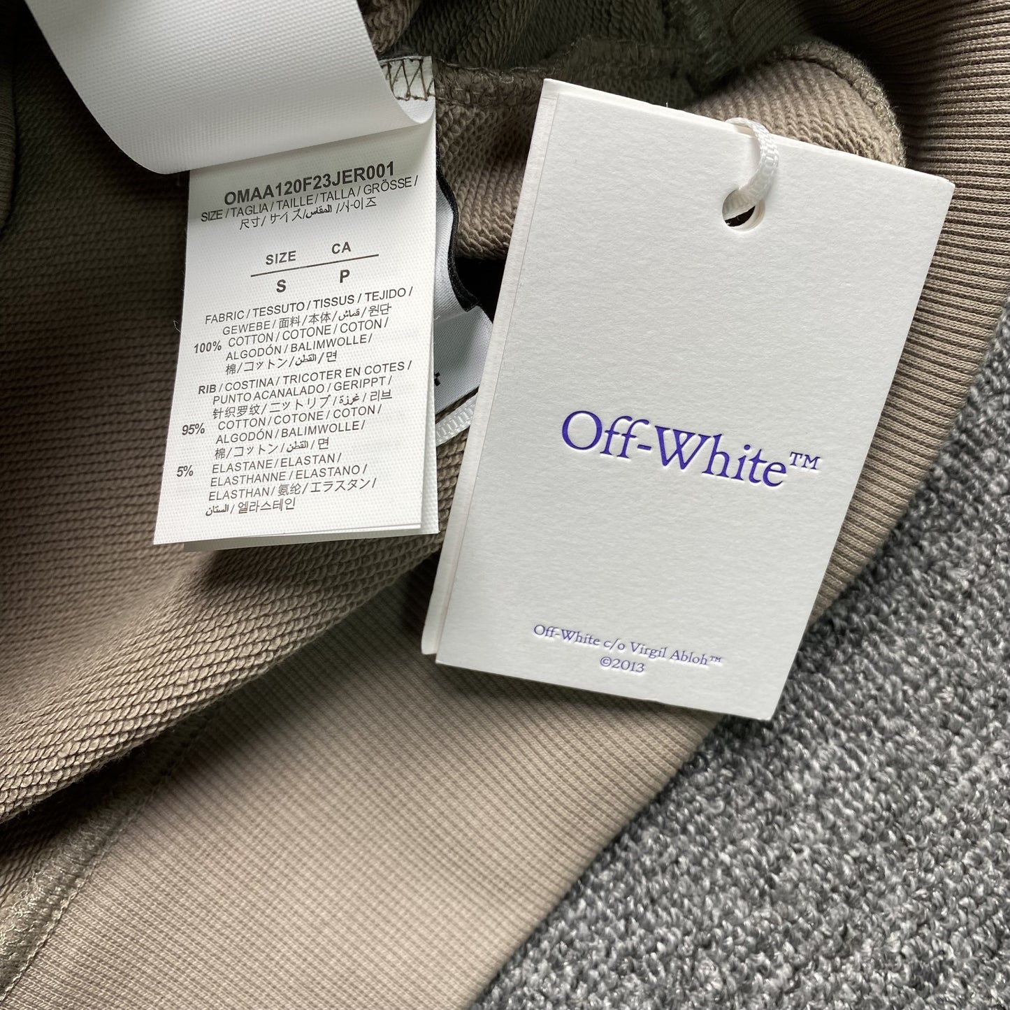 OFF WHITE VENUS CREWNECK TAN