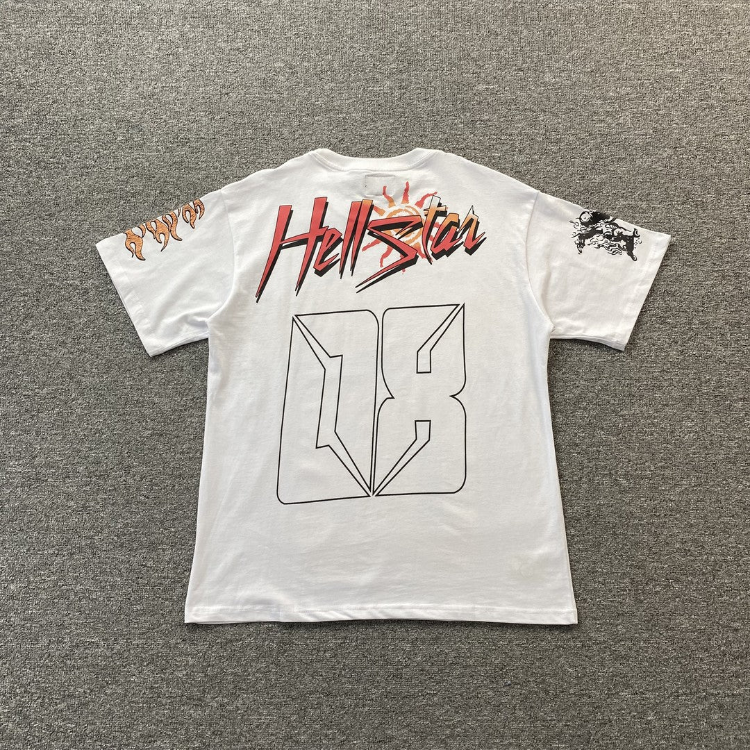 HELLSTAR CAPSULE 08 TEE WHITE