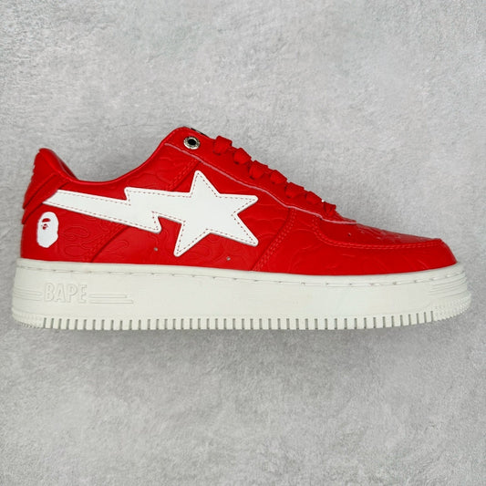 A Bathing Ape Bape Sta Low #3 Line Camo Red
