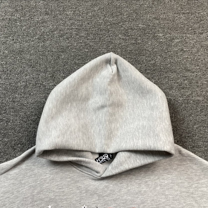 SP5DER SOUVENIR HOODIE GREY