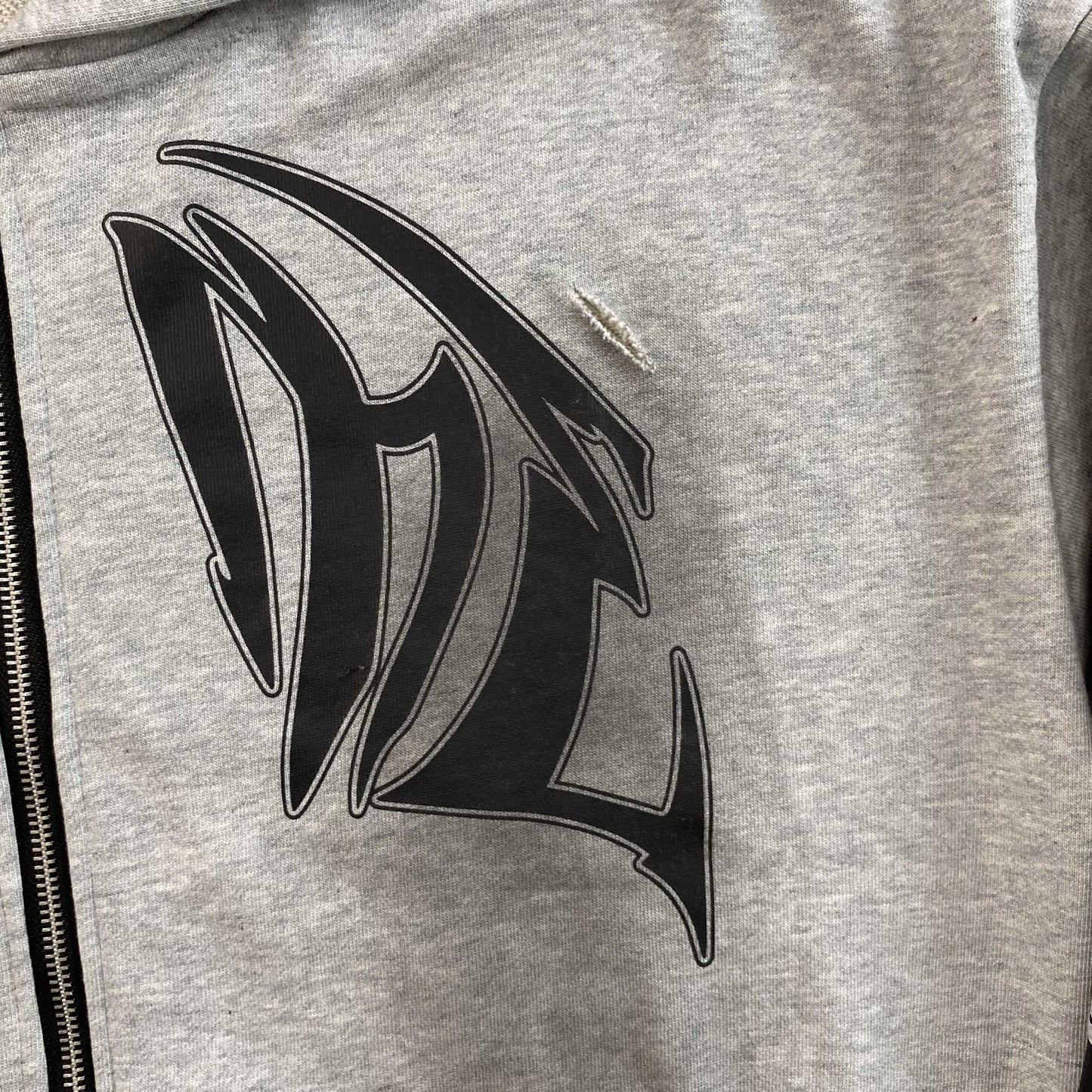 Mixed Emotion Faded Jacket Grey