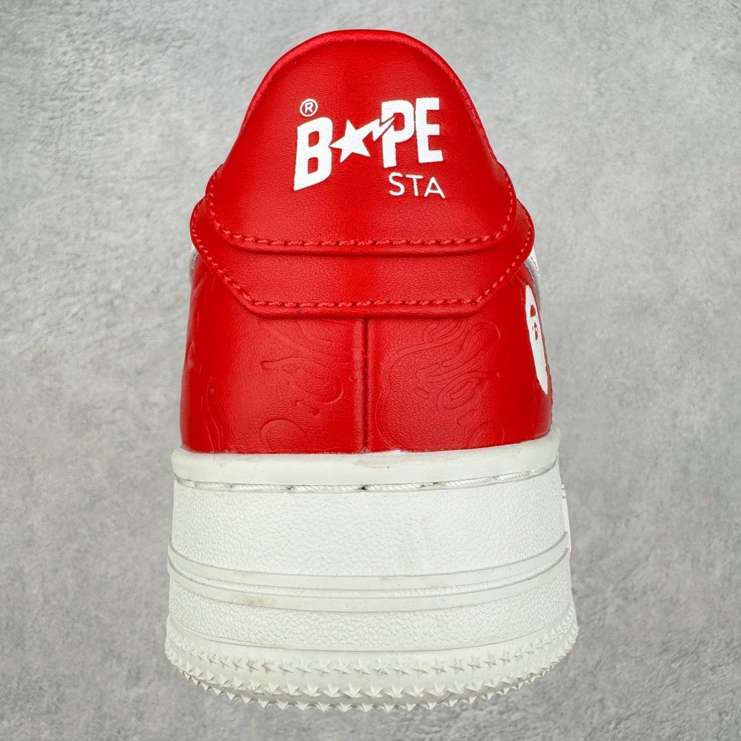 A Bathing Ape Bape Sta Low #3 Line Camo Red