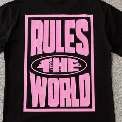 CORTEIZ RULES THE WORLD TEE BLACK