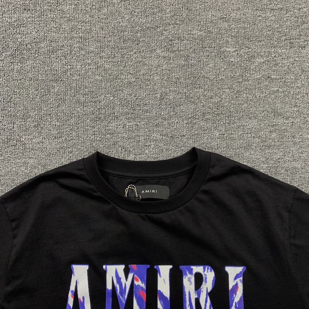 AMIRI CRYSTAL BALL TEE BLACK