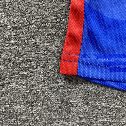 TRAPSTAR IRONGATE FOOTBALL JERSEY BLUE RED