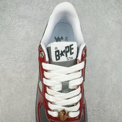 A Bathing Ape Bape Sta Nostalgic Burgundy Grey