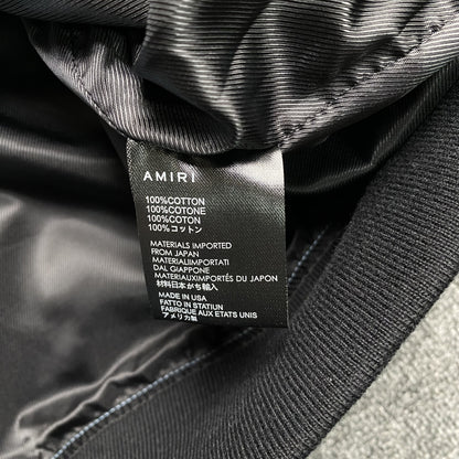 AMIRI STARS BOMBER JACKET BLACK