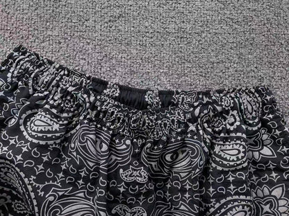 Supreme Reflective Bandana Track Pants Black