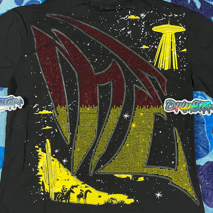 Remera Mixed Emotion Ranger Negra L