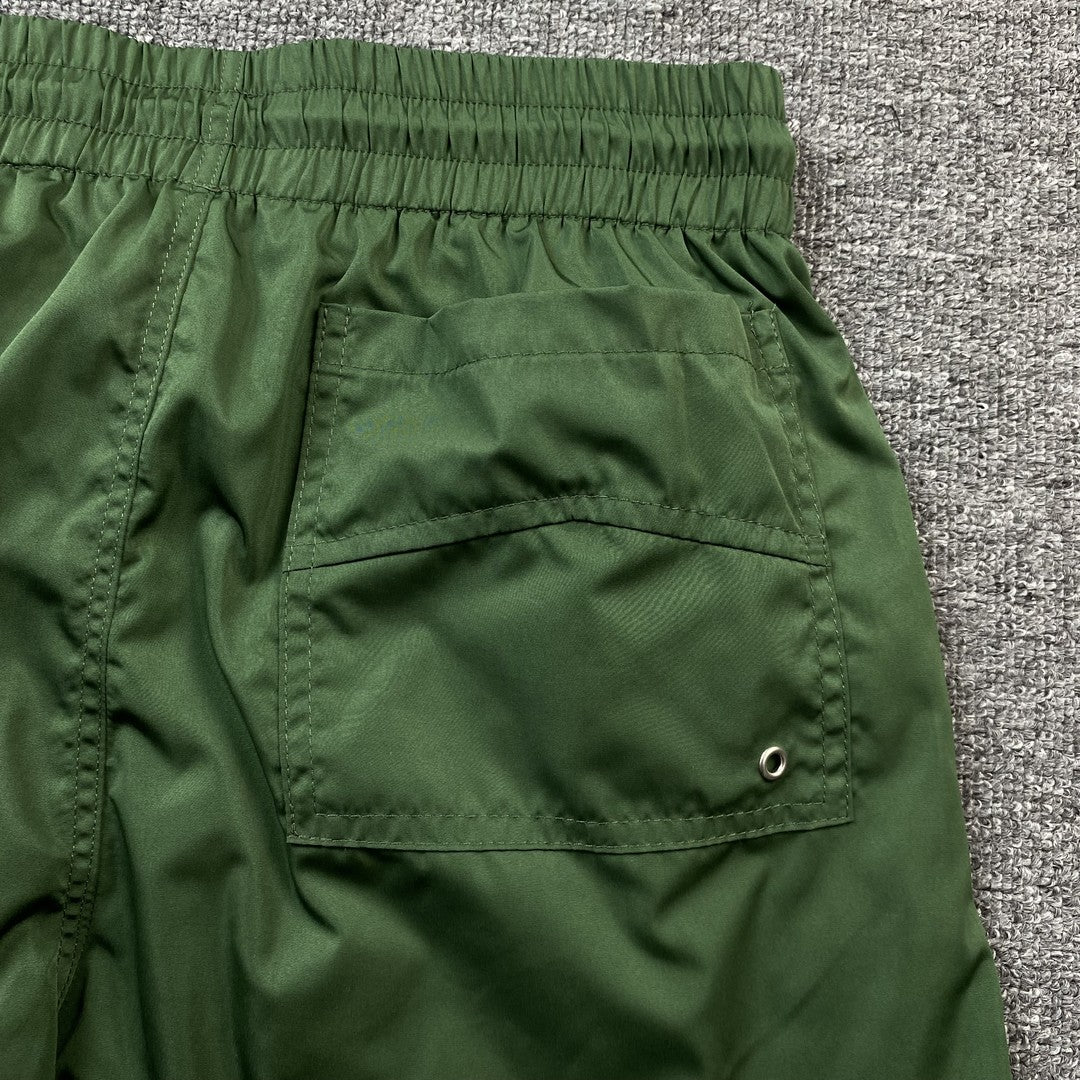 RHUDE SHORTS GREEN