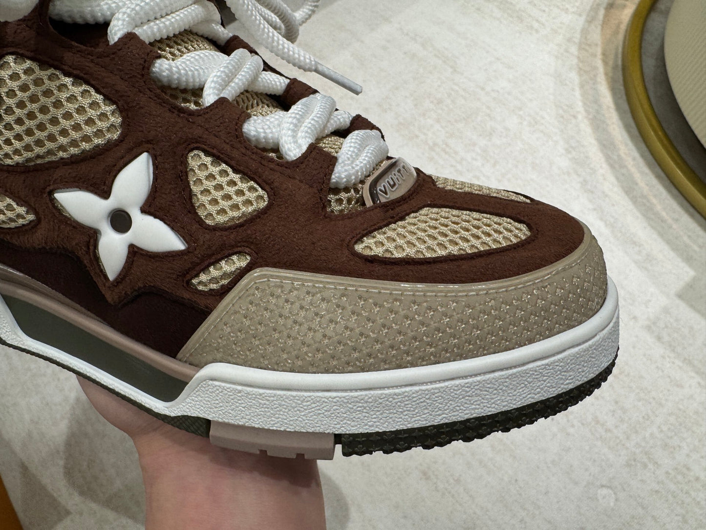 Louis Vuitton Skate Sneaker Brown