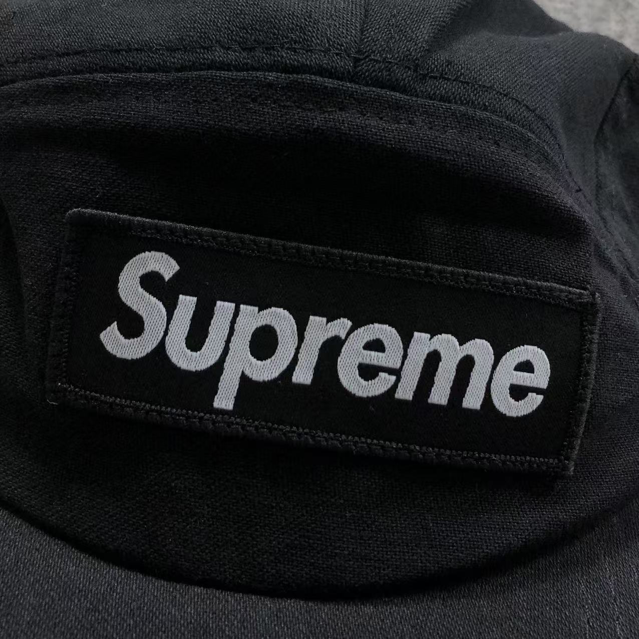 Supreme Zoo York Camp Cap Black