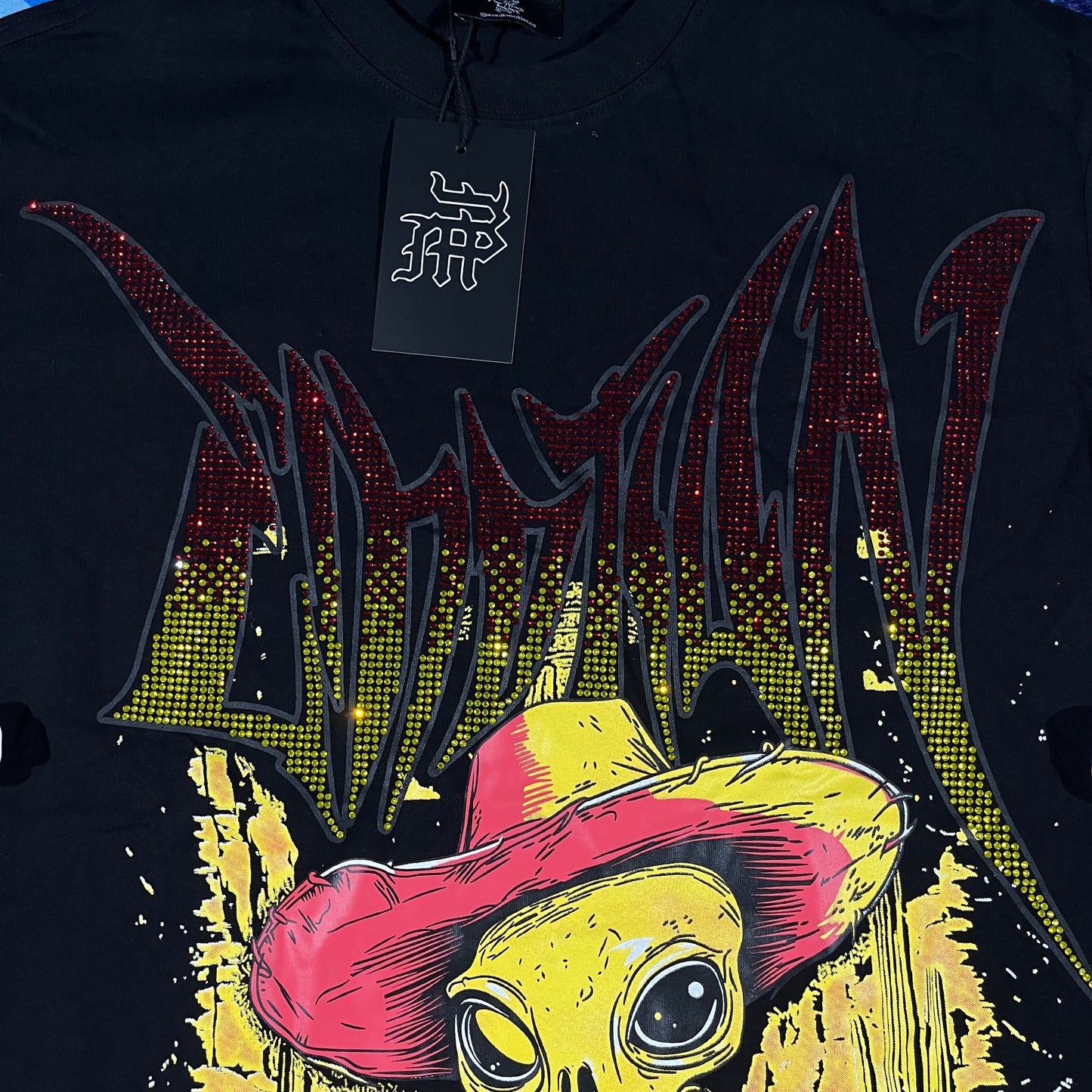 Remera Mixed Emotion Ranger Negra L