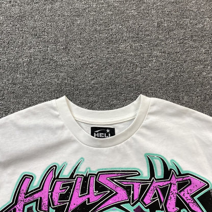 HELLSTAR ONLINE TEE WHITE