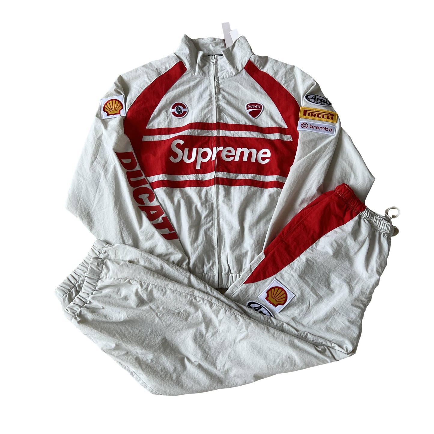 SUPREME DUCATI TRACK JACKET LIGHT BLUE