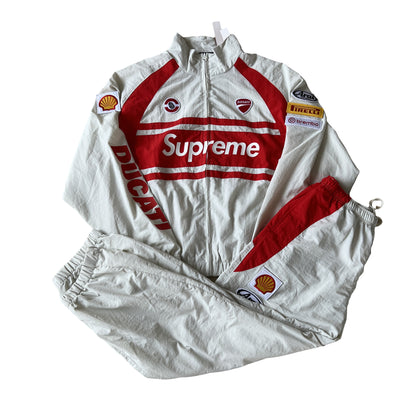 SUPREME DUCATI TRACK JACKET BLACK